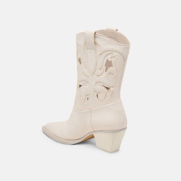 NEW DOLCE VITA women's ravena boots in off white - Picture 4 of 4